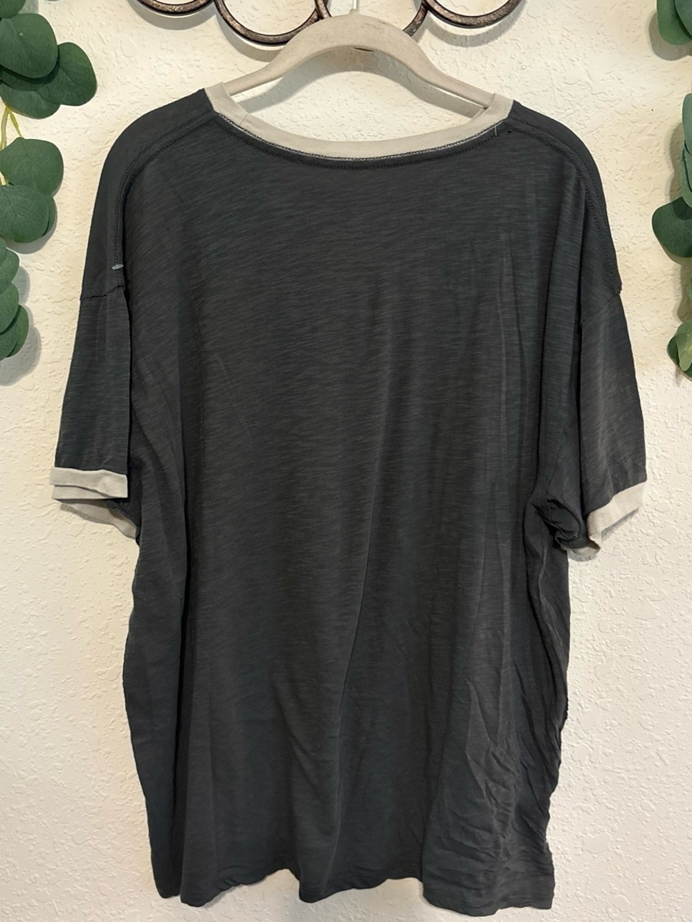 NATURAL LIFE Boho Oversized Smiley Top✨ - Picture 4 of 6